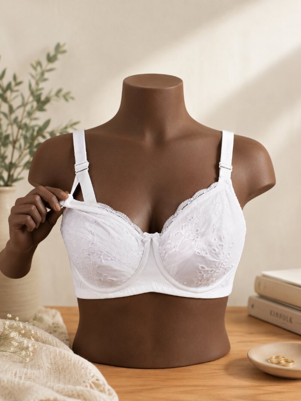 3/$20 Bundle •Cake Lingerie White Chocolate Nursing Bra White 40D NWT